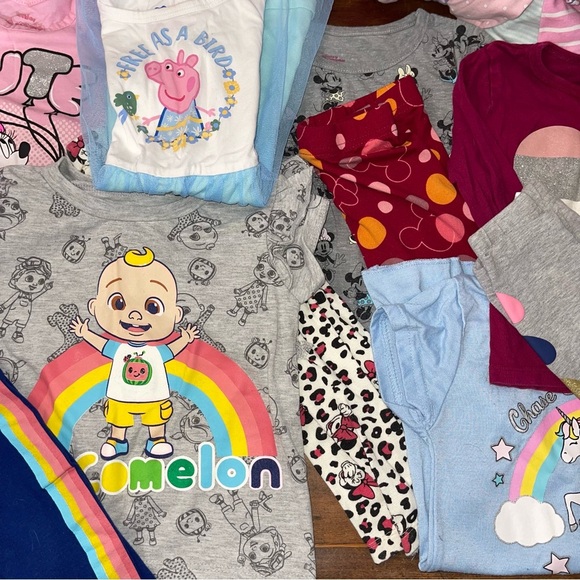 Disney Other - Disney and cocomelon Matching Sets
